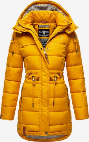 Manteau d’hiver 'Daliee' NAVAHOO en jaune : devant