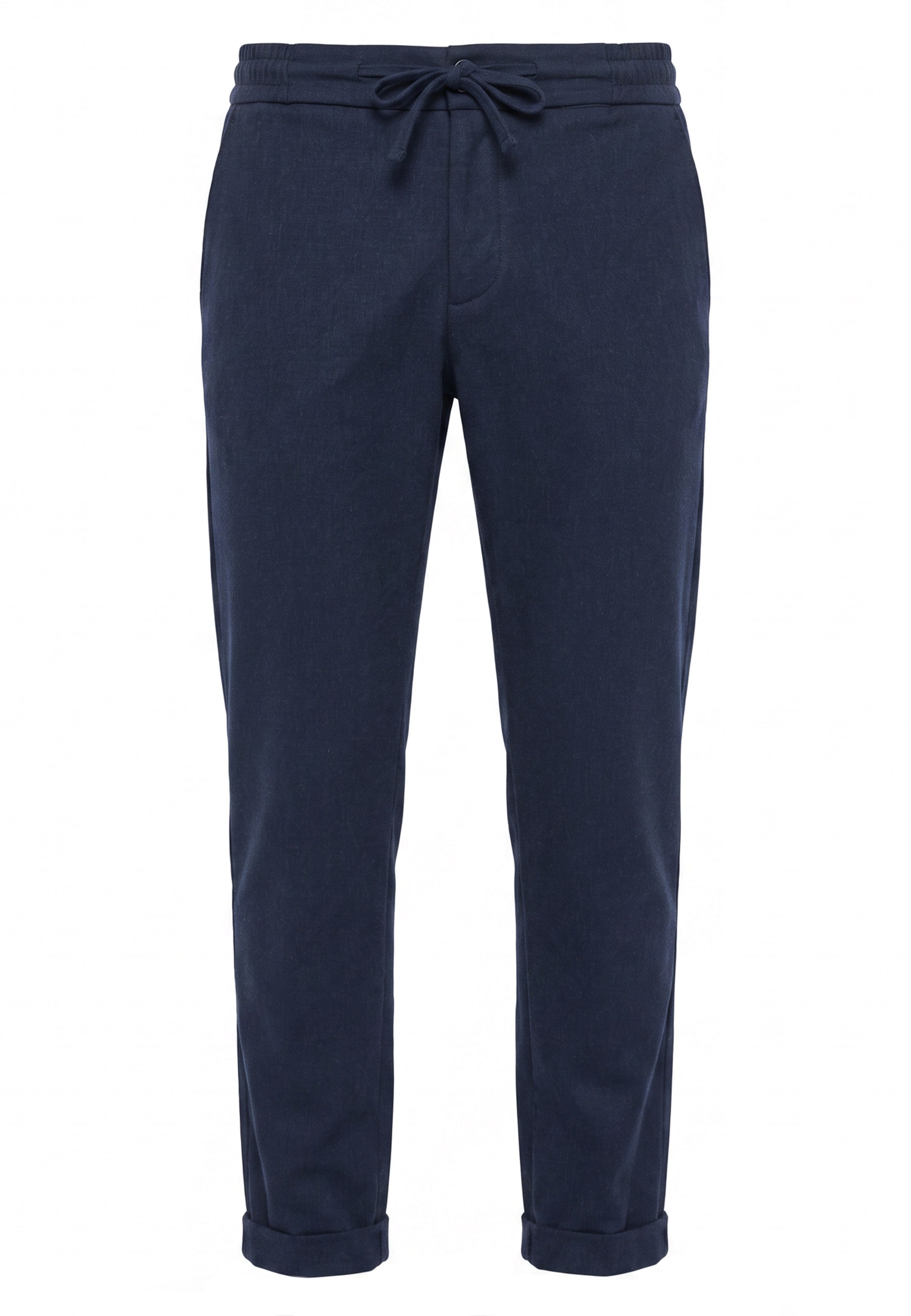 Felix Hardy Regular Trousers in Blue: front