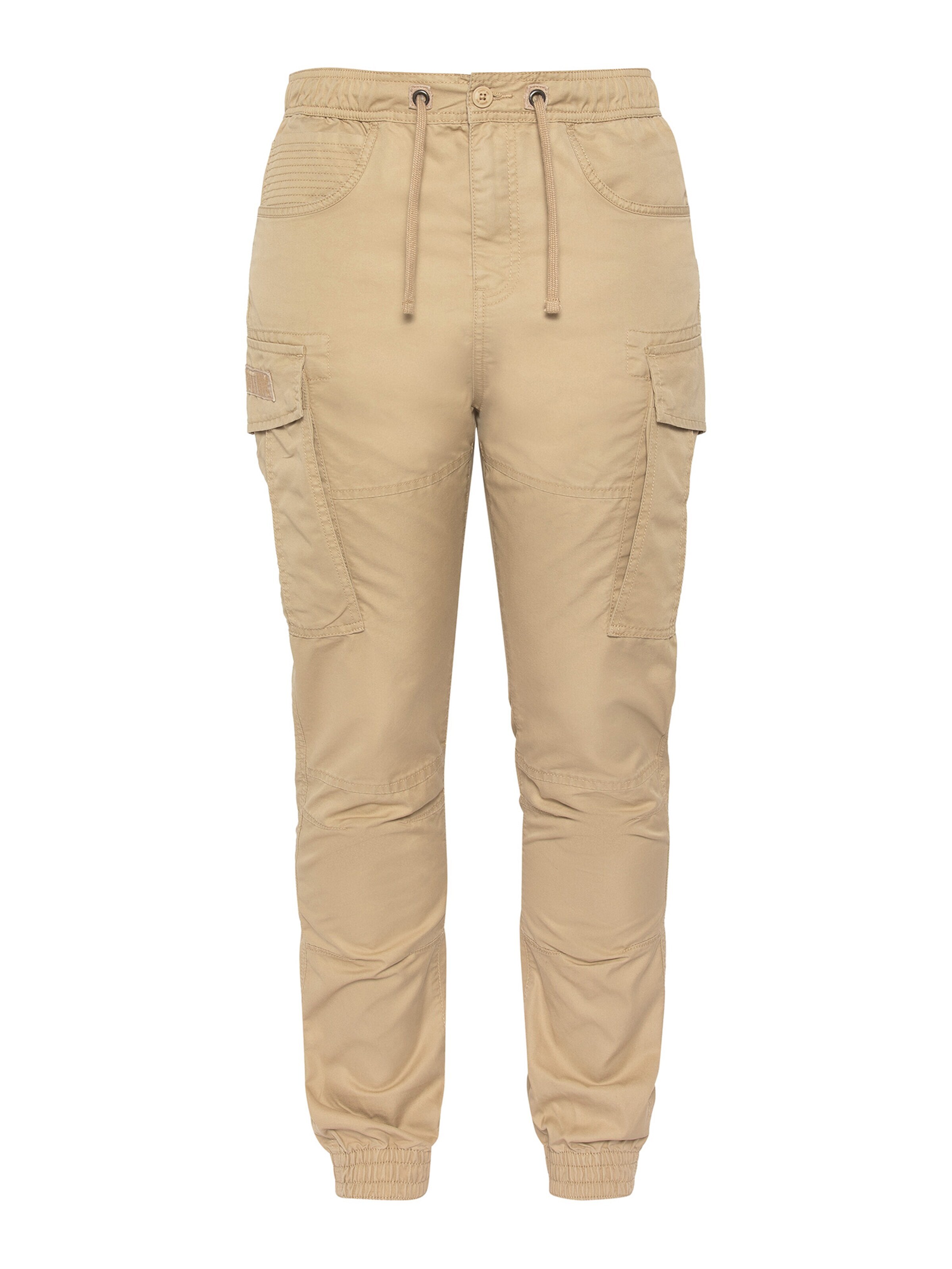 Regular Pantalon Schott NYC en beige : devant