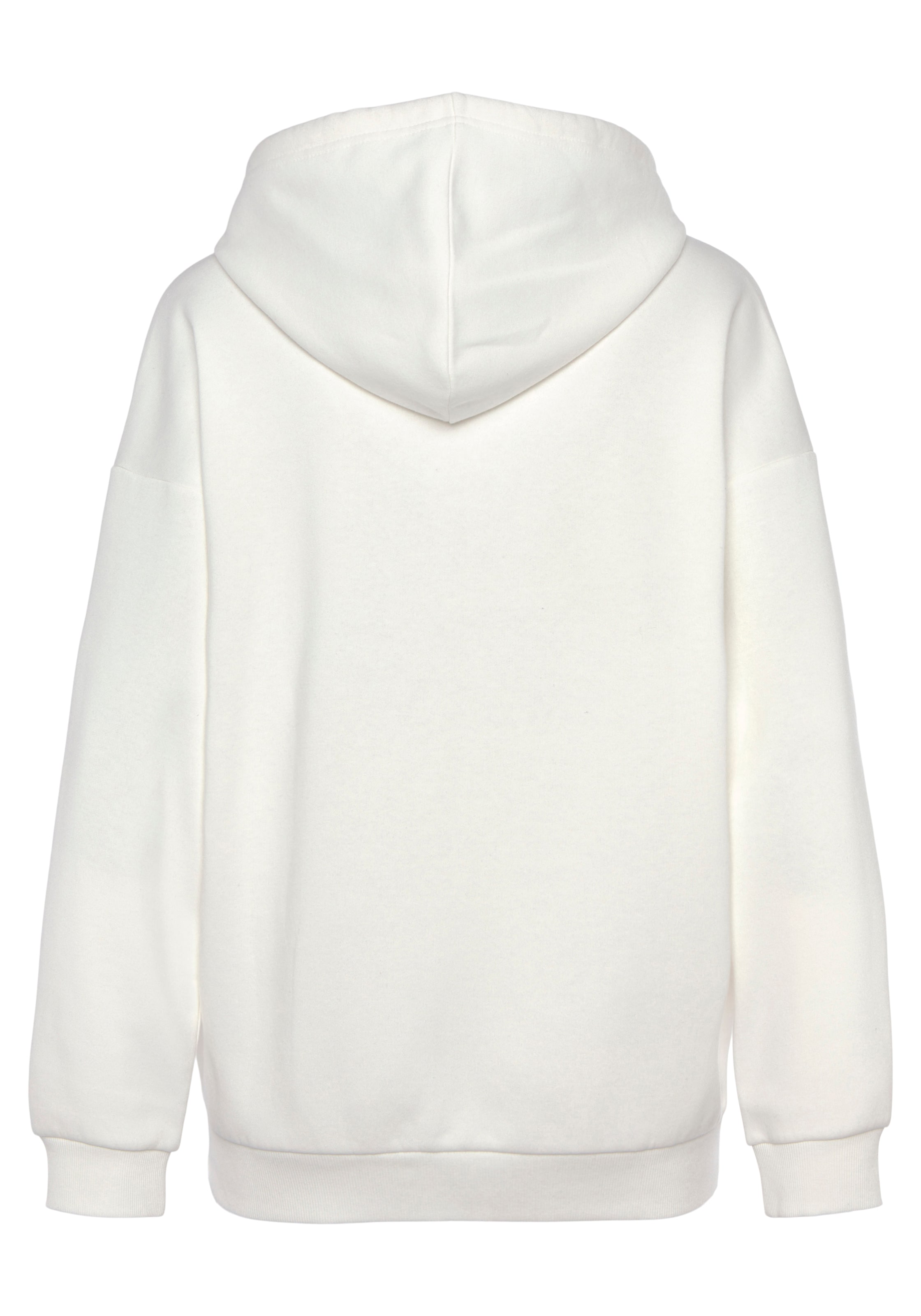 LASCANA Zip-Up Hoodie in White