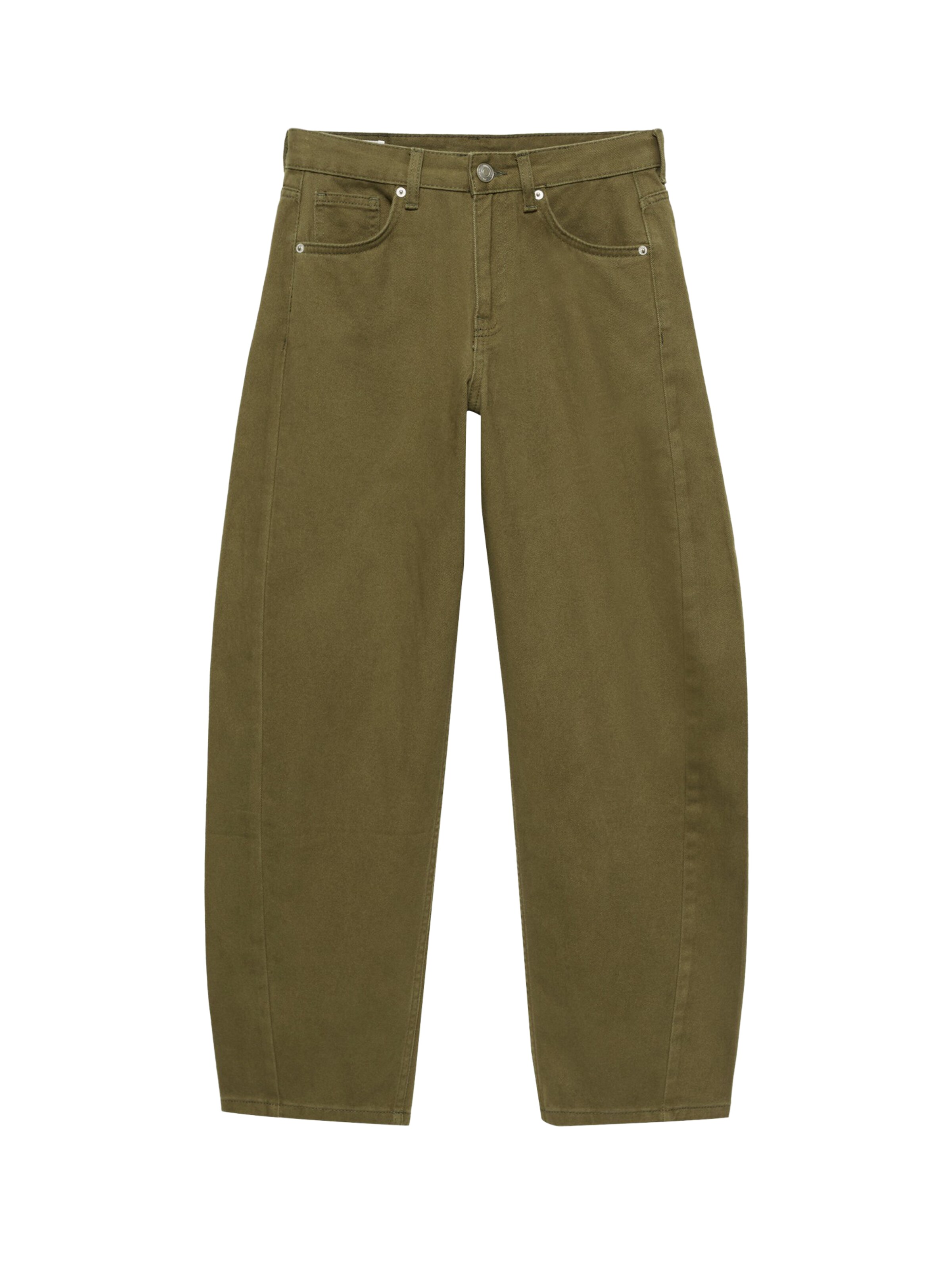 Pull&Bear Jeans in 32 in oliv, Produktansicht
