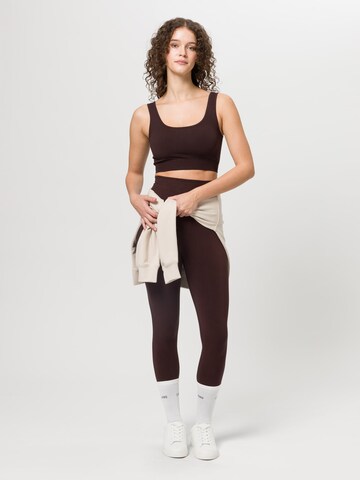 Skinny Leggings 'Sync Leggings' Les Lunes en marron