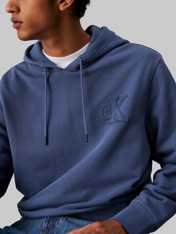 Calvin Klein Jeans Sweatshirt in Blau