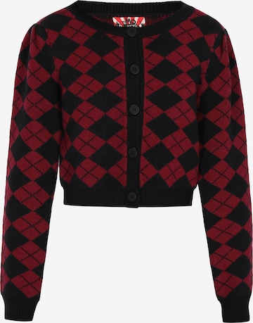 Cardigan myMo ROCKS en rouge : devant