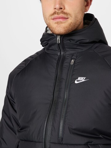 Nike Sportswear Funkcionalna jakna | siva barva