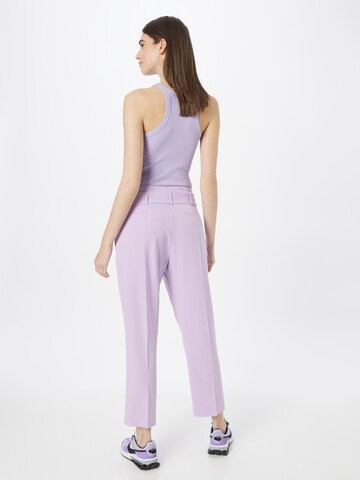 b.young Loose fit Pleat-front trousers 'Danta' in Purple
