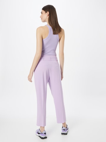 b.young Loose fit Pleat-Front Pants 'Danta' in Purple