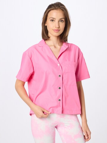 Camicia da donna di Moves in rosa: frontale