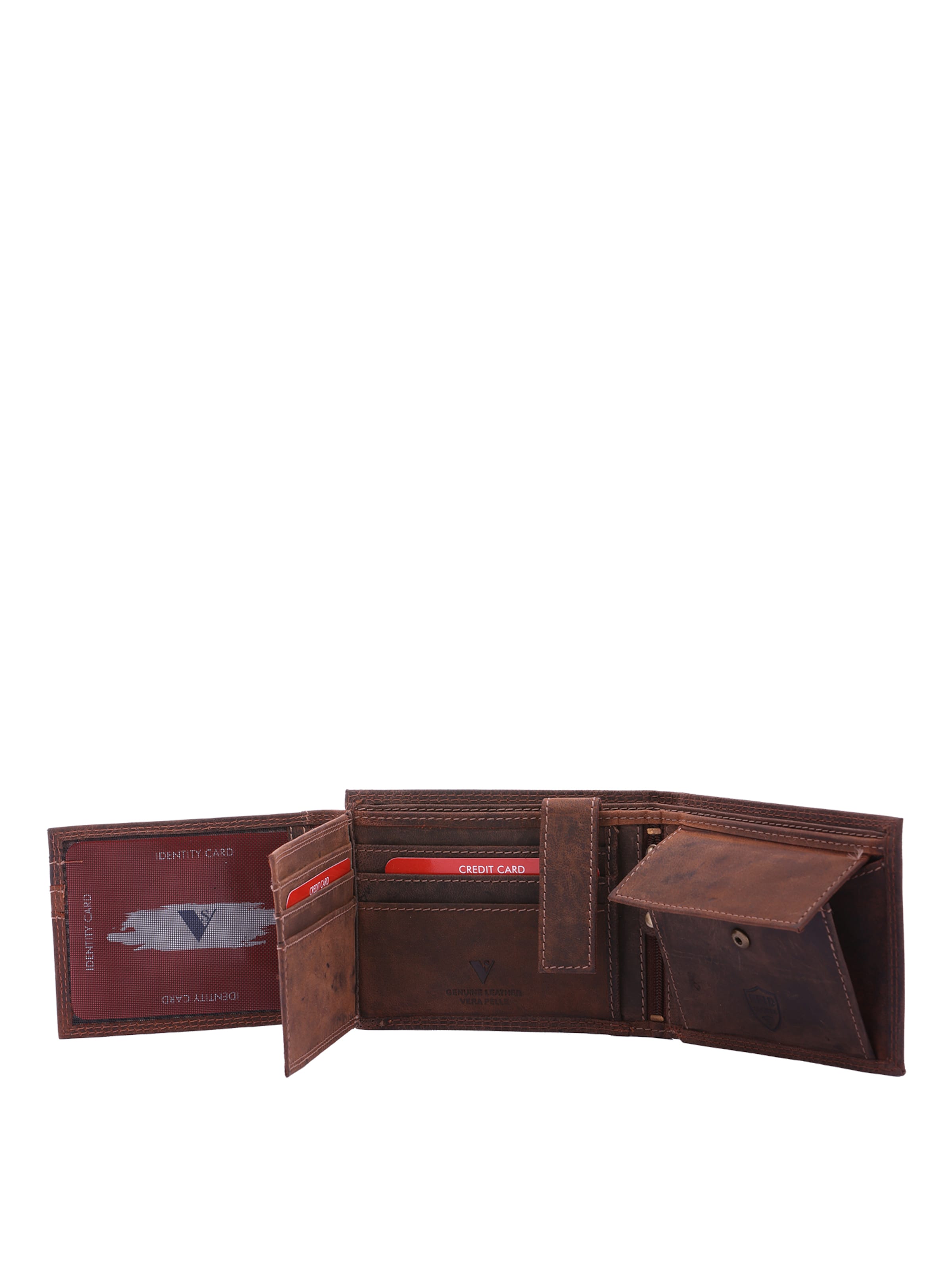 Sergio Valentini Portemonnee in Bruin