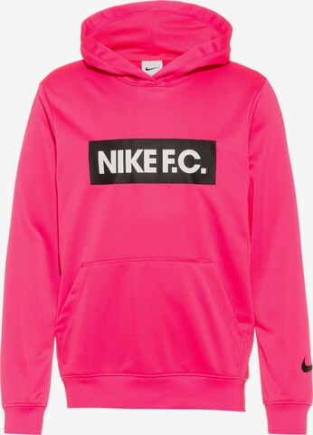 NIKE Sportsweatshirt 'FC Libero' in Pink: predná strana