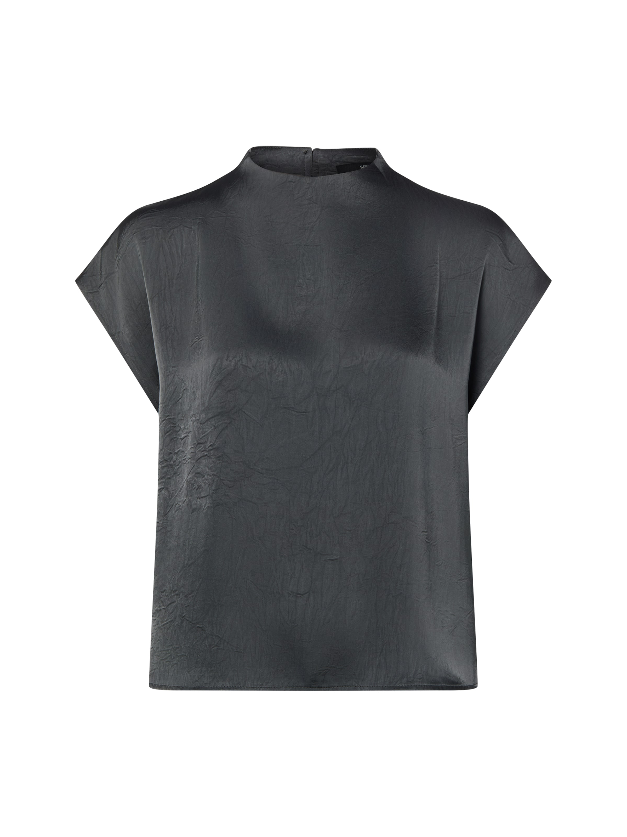 Someday Bluse 'Zirken' in Grau: Vorderseite