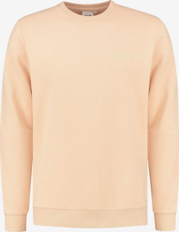 Shiwi Sweatshirt in Oranje: voorkant