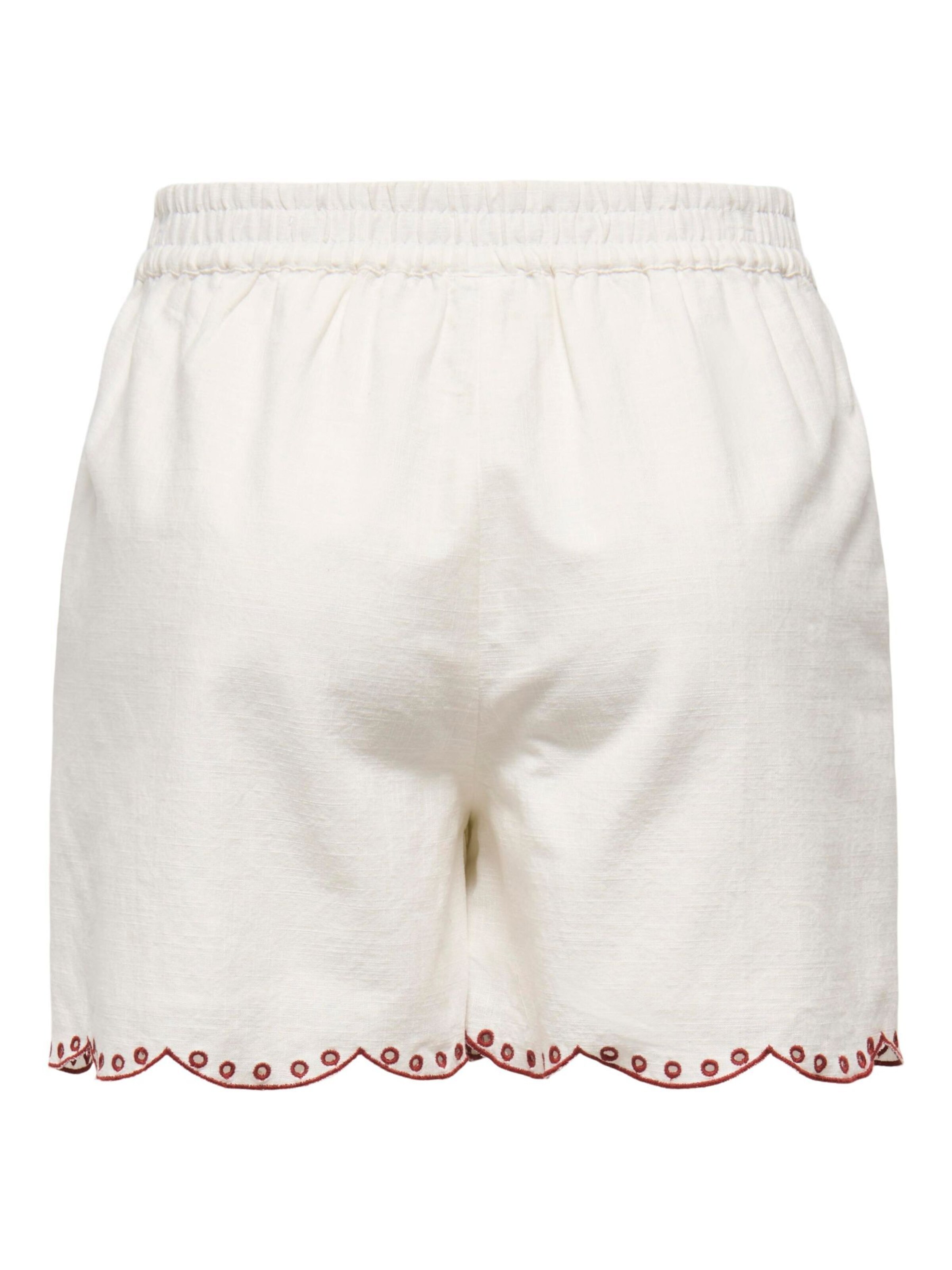 JDY regular Bukser 'JDYPalma' i hvid