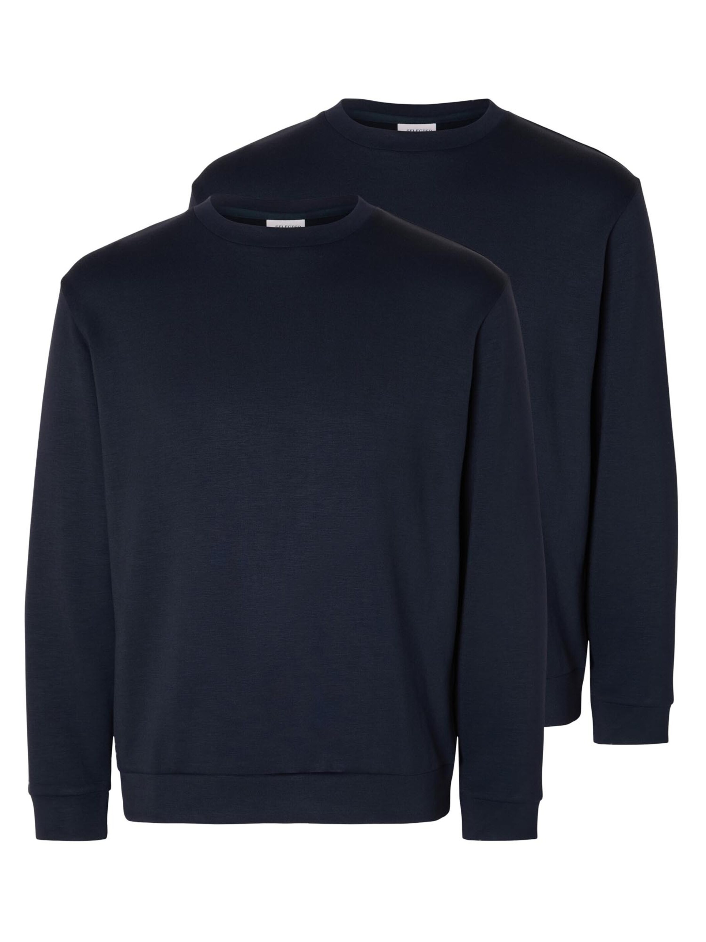 SELECTED Sweatshirt 'Emanuel' in Blue: front