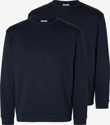 SELECTED Sweatshirt 'Emanuel' in Blue: front