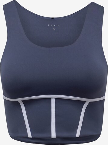 Born Living Yoga Sporttop 'Vani' in Blauw: voorkant