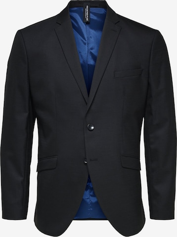 SELECTED HOMME Slim fit Suit Jacket in Black: front