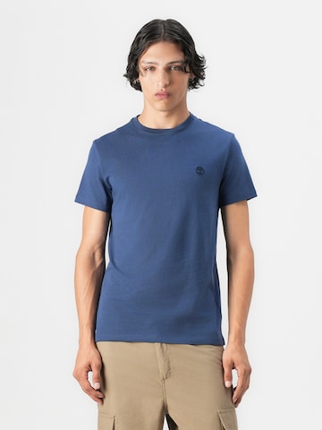 TIMBERLAND Футболка 'Dun-River' в Синий: спереди