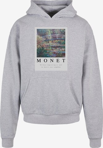 Sweat-shirt 'Apoh - Monet Without' Merchcode en gris : devant