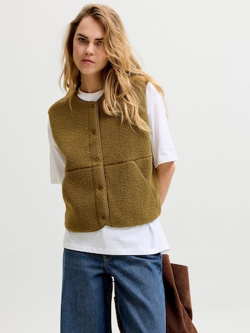 JJXX Vest 'JXVera' in Brown: front