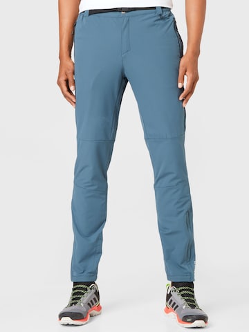 DARE2B Regularen Outdoor hlače 'Tuned In Pro' | siva barva: sprednja stran