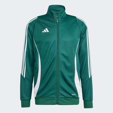 Vestes d’entraînement 'Tiro 24' ADIDAS PERFORMANCE en vert : devant