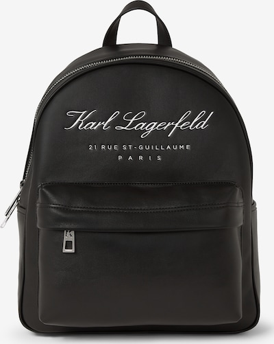 Karl Lagerfeld Mochila en negro / blanco, Vista del producto