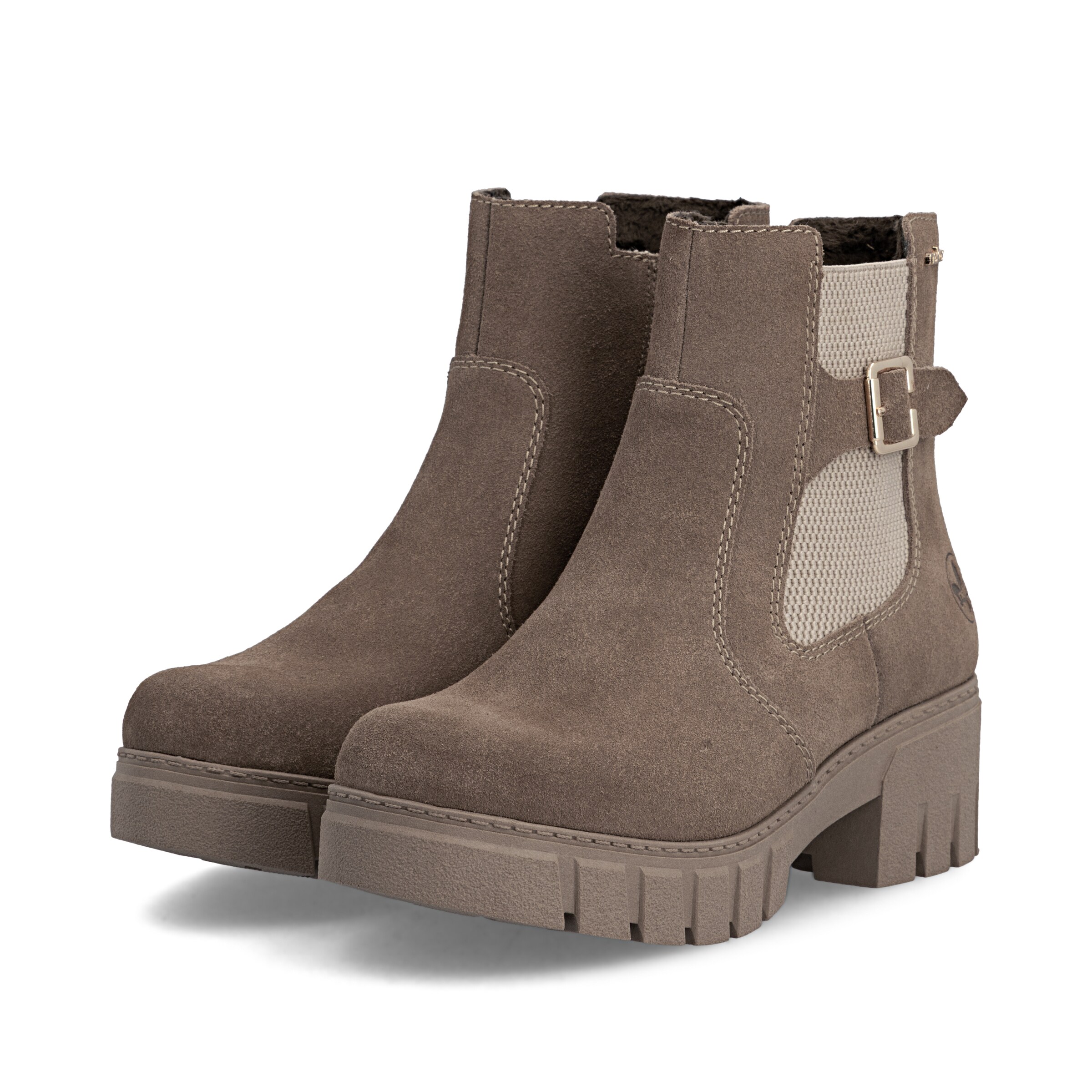 Rieker Stiefelette in Beige