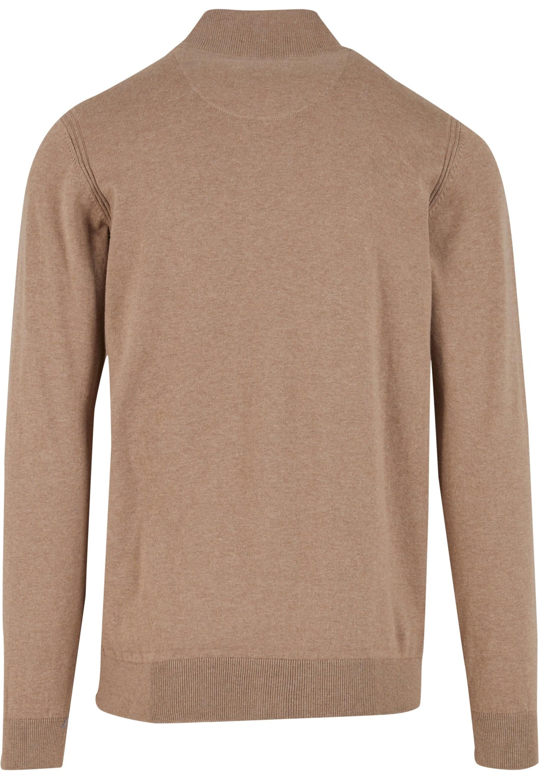 INDICODE JEANS Knit cardigan 'Tinos' in Beige