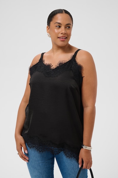 KAFFE CURVE Blouse 'KCJanie' in XXL in Black, Item view