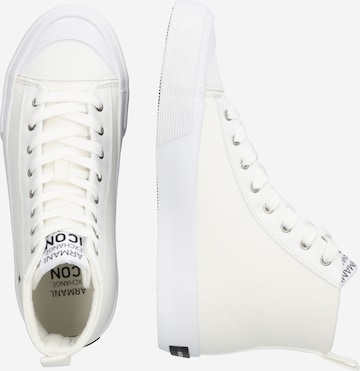 ARMANI EXCHANGE Hög sneaker i vit