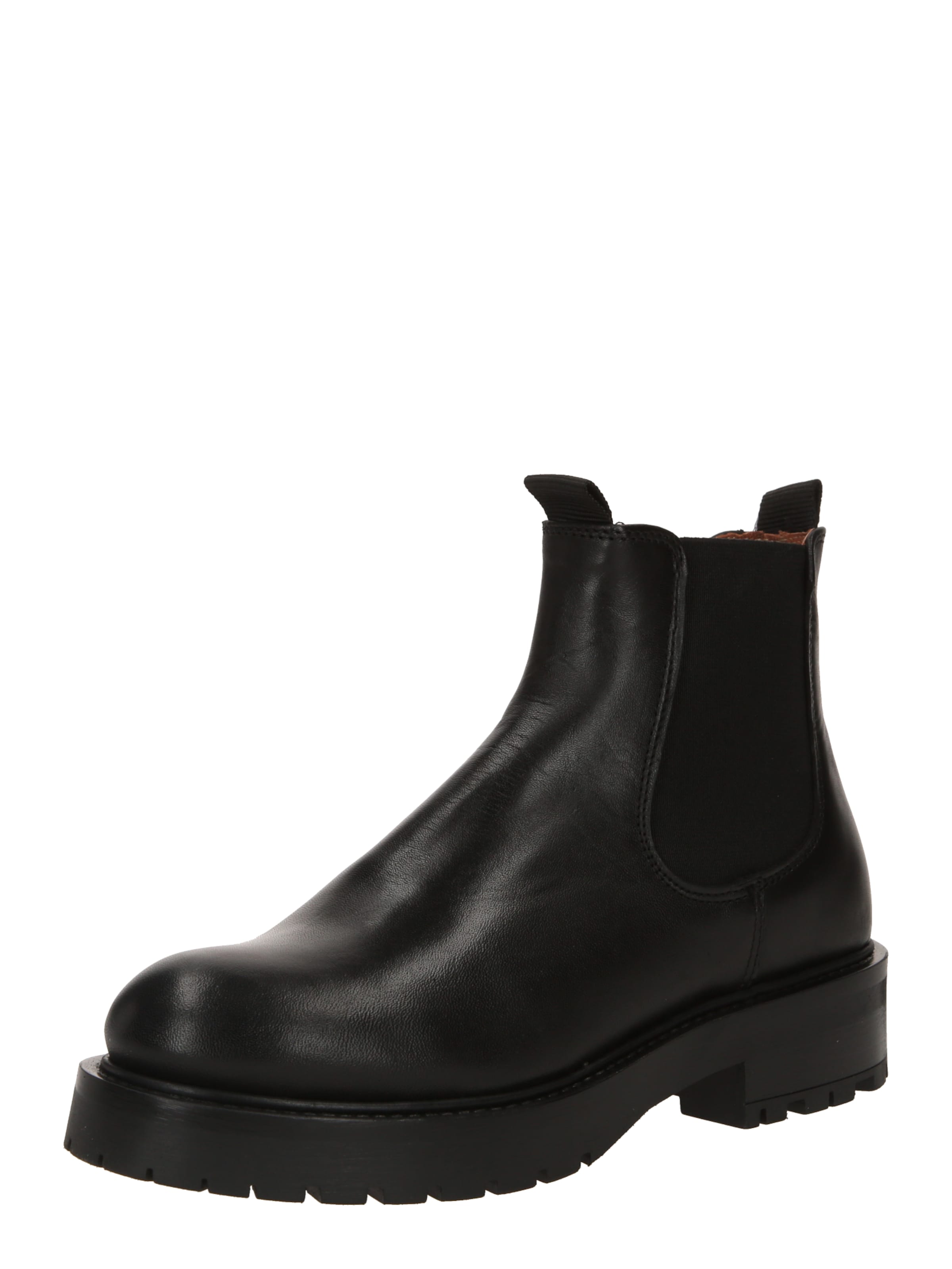 PAVEMENT Chelsea boots 'Marit' in Black: front