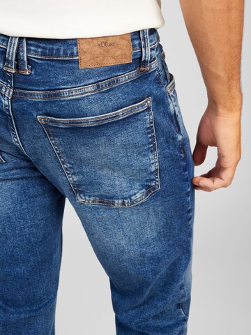 Slimfit Jeans 'Nelio' di s.Oliver in blu