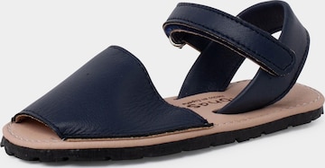 Pisamonas - Sandalias en azul: frente