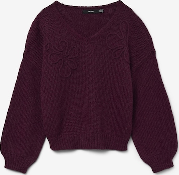 VERO MODA Trui 'VMLollipop' in Rood: voorkant