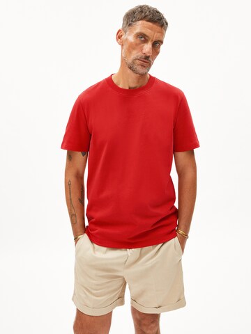 ARMEDANGELS T-Shirt 'Maarkos' in Orange: Vorderseite