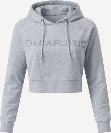 LEAFLETIC Sweatshirt 'Leafletic Women’s Hoodie' i grå: forside