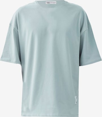 T-Shirt VAMOS CLO en bleu : devant