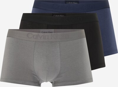 Calvin Klein Underwear Bokserice u noćno plava / siva / crna, Pregled proizvoda