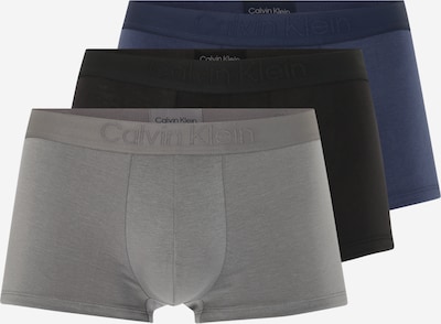 Calvin Klein Underwear Boxershorts in de kleur Nachtblauw / Grijs / Zwart, Productweergave