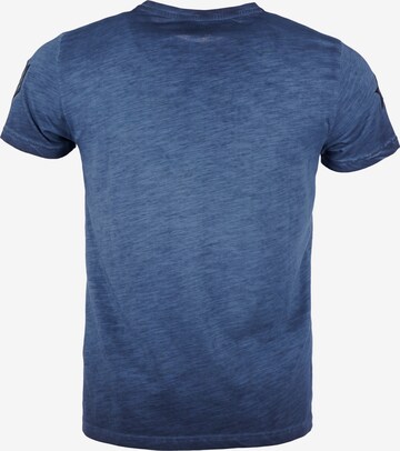 TOP GUN T-Shirt 'Search' in Blau