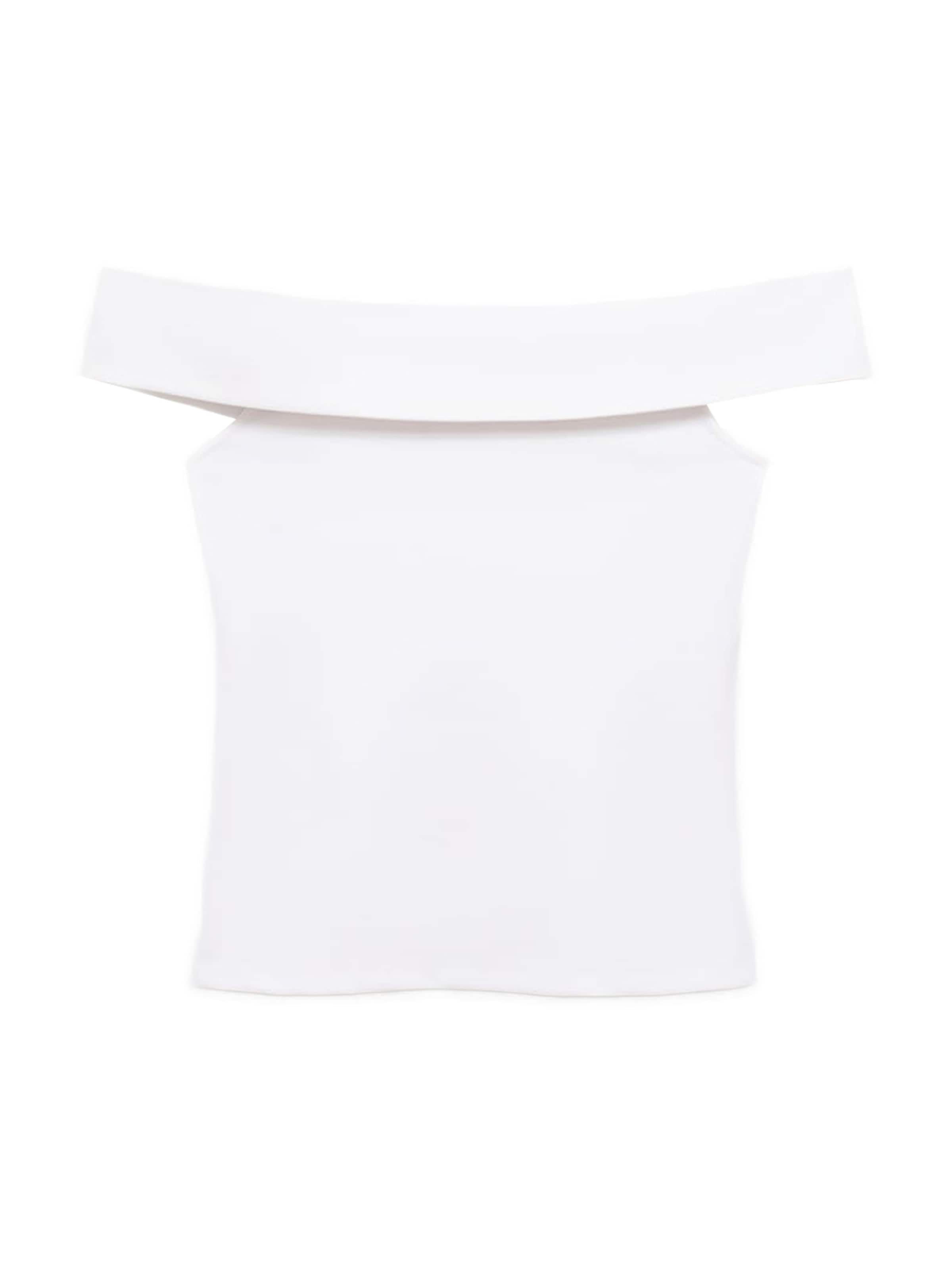 MANGO Top 'PEPE' – bílá: přední strana