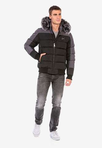 CIPO & BAXX Winter Jacket in Black