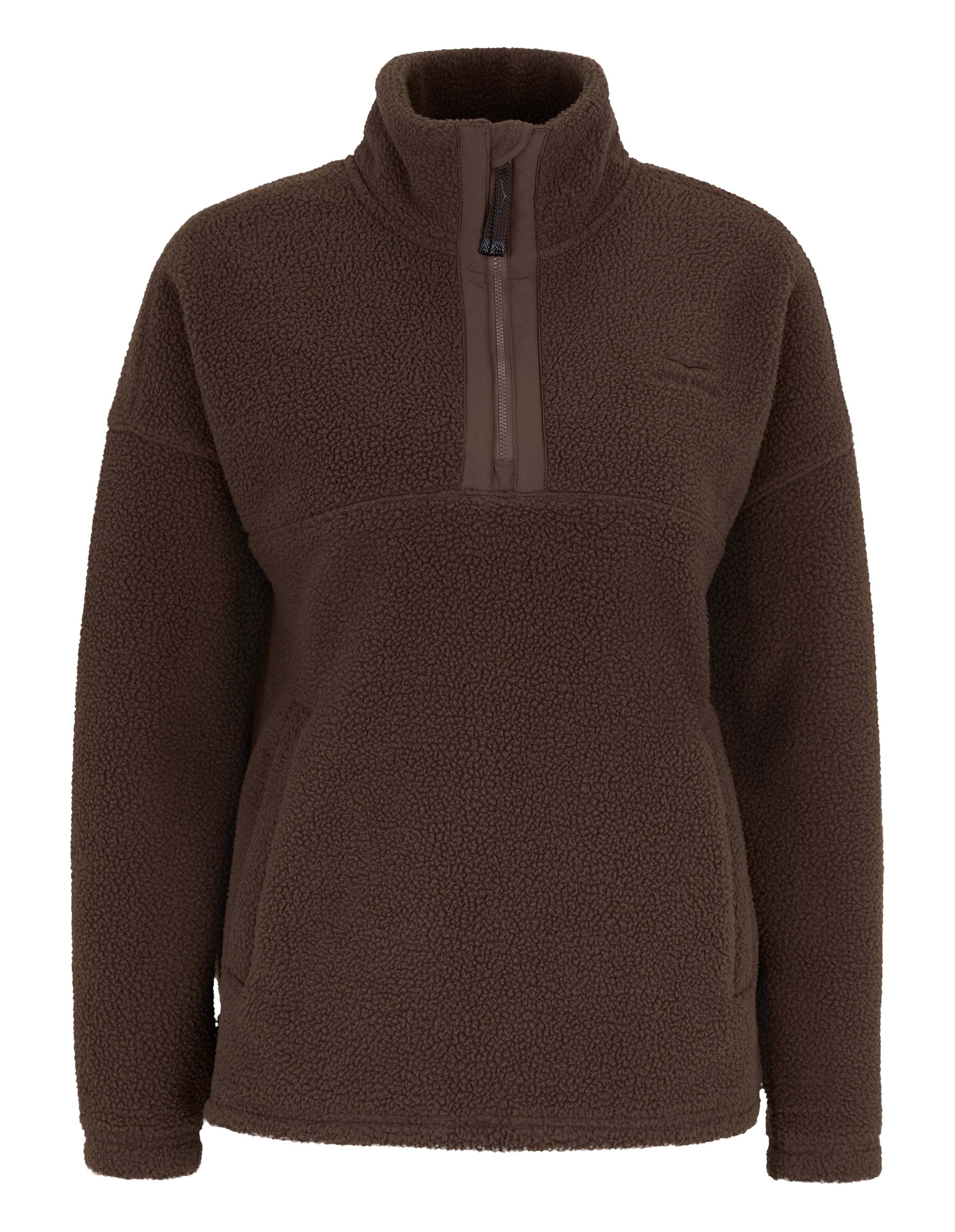 VENICE BEACH Sweatshirt in Braun: Vorderseite