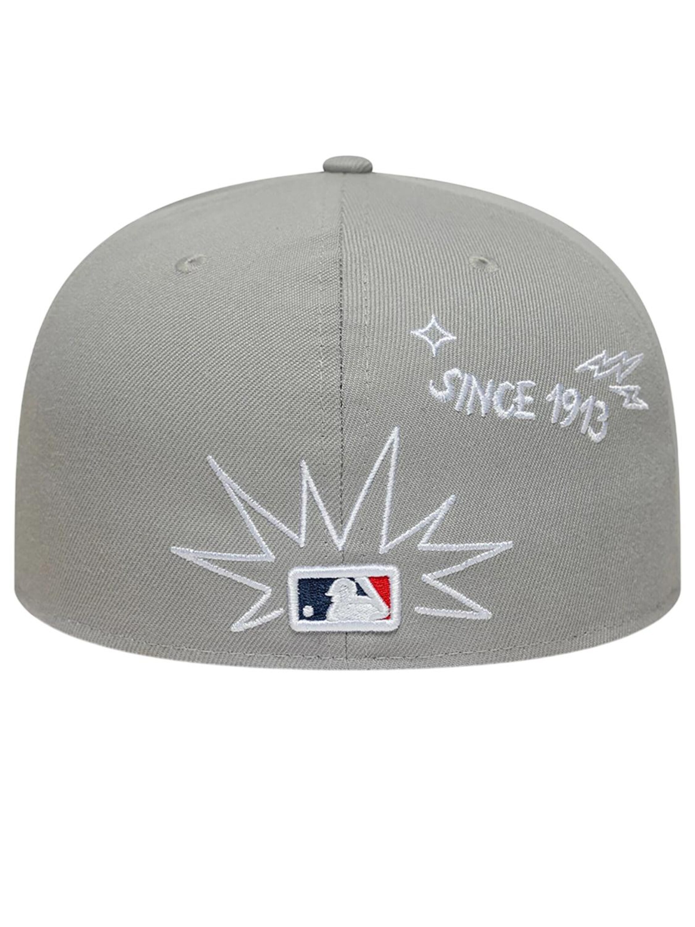 NEW ERA Cap '59FIFTY MLB New York Yankees Scribble'‌‌‌ in Grau