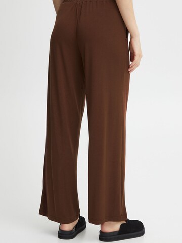 ICHI Loosefit Hose 'LIMA' in Braun