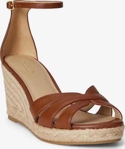 Sandalai 'NELLIE' iš Lauren Ralph Lauren, spalva – ruda, Prekių apžvalga