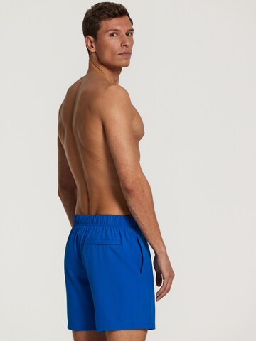 Shiwi Board Shorts 'easy mike solid 4-way stretch' in Blue