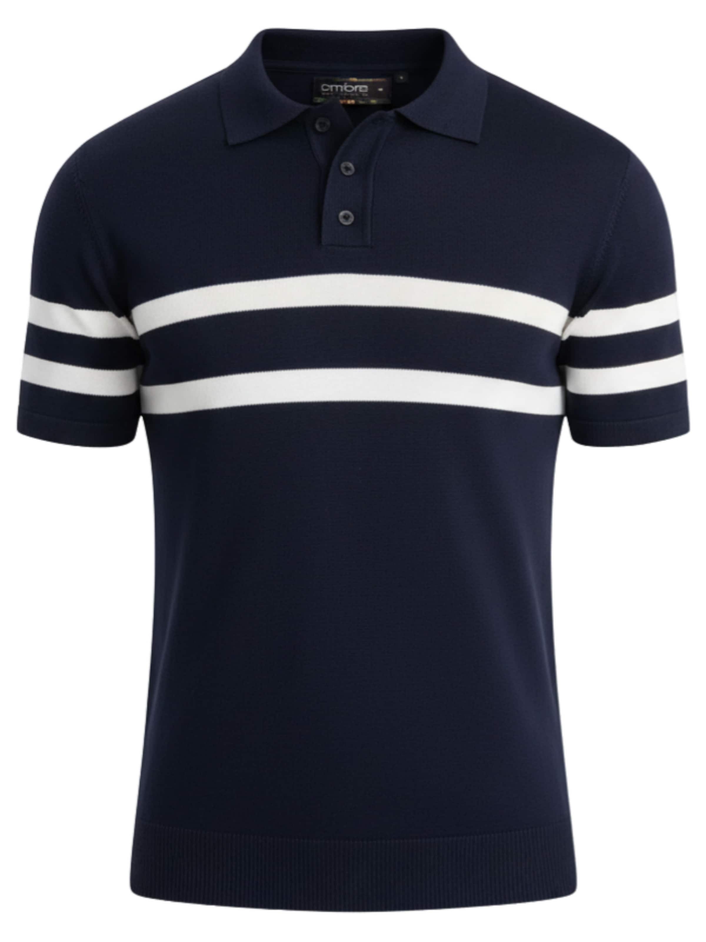 Ombre Shirt in Blauw: voorkant