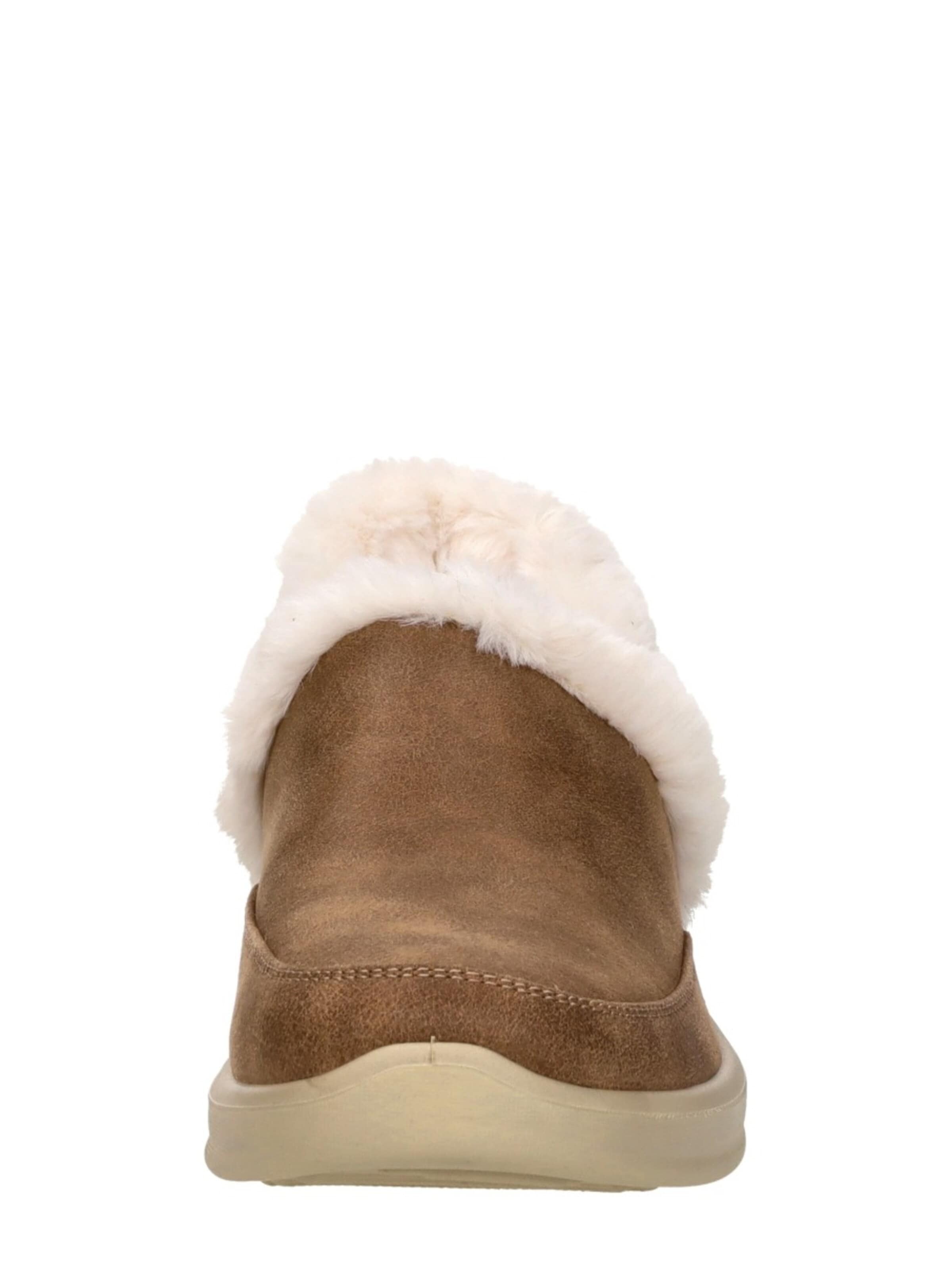 SKECHERS Huisschoenen 'Slip-Ins: Cozy Escape' in Bruin